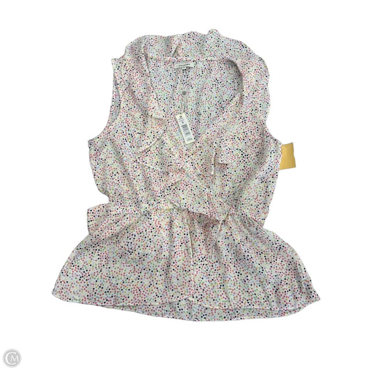 Tank Top By Max Studio In Polkadot Pattern, Size: S