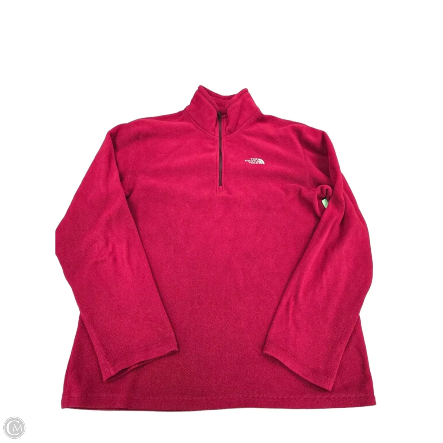 Top Long Sleeve By The North Face In Red, Size: M