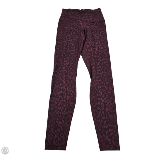 Athletic Pants By Lululemon In Purple, Size: 6
