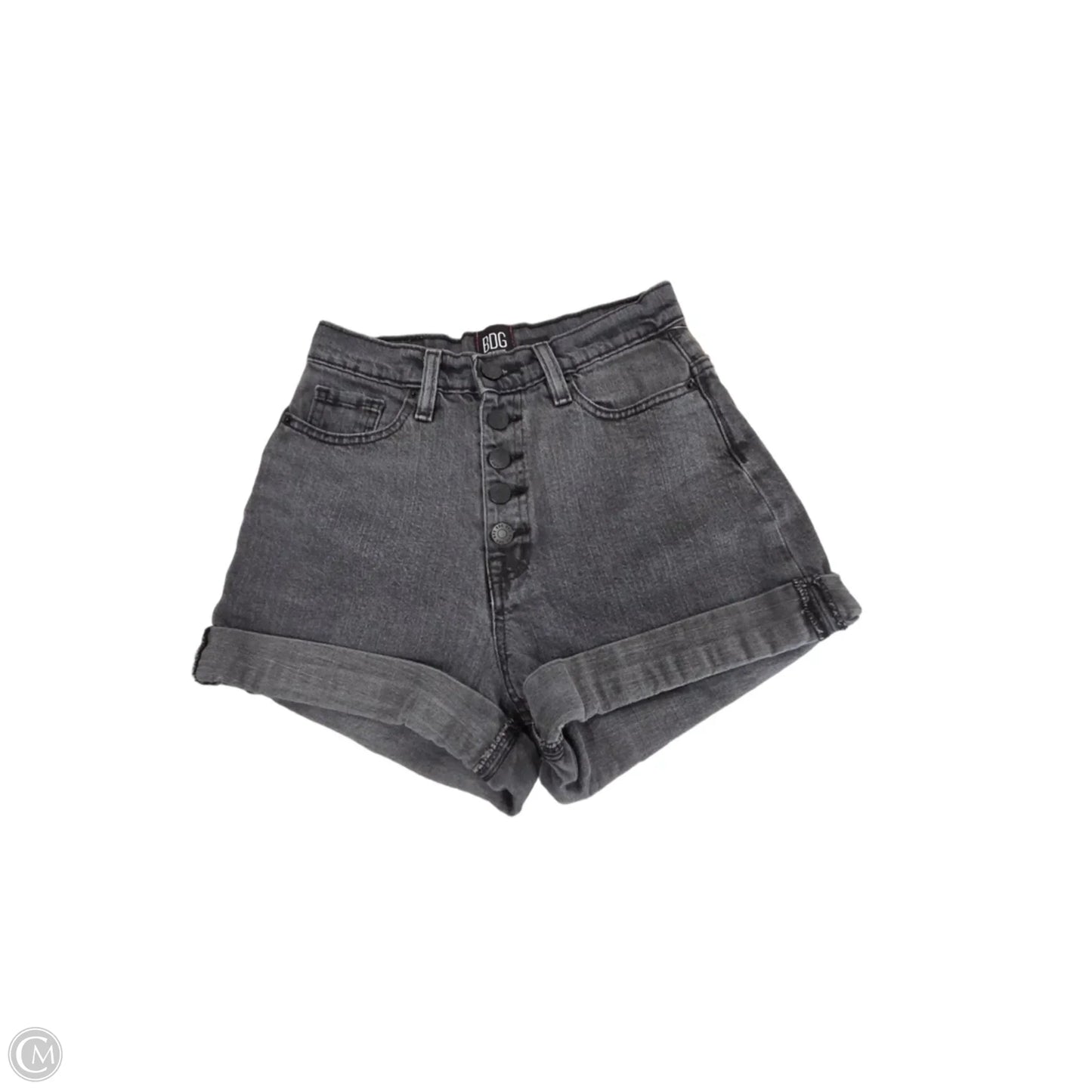 Shorts By Bdg In Black Denim, Size: 0
