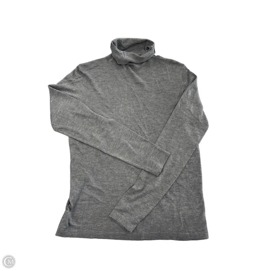 Top Long Sleeve By Cmb In Grey, Size: M