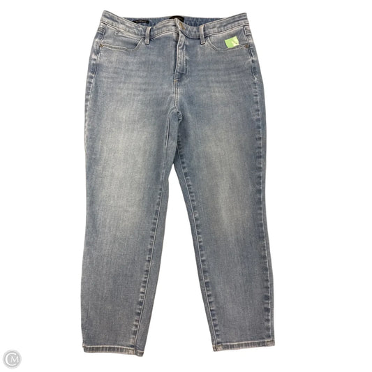 Jeans Cropped By Talbots In Blue Denim, Size: 10
