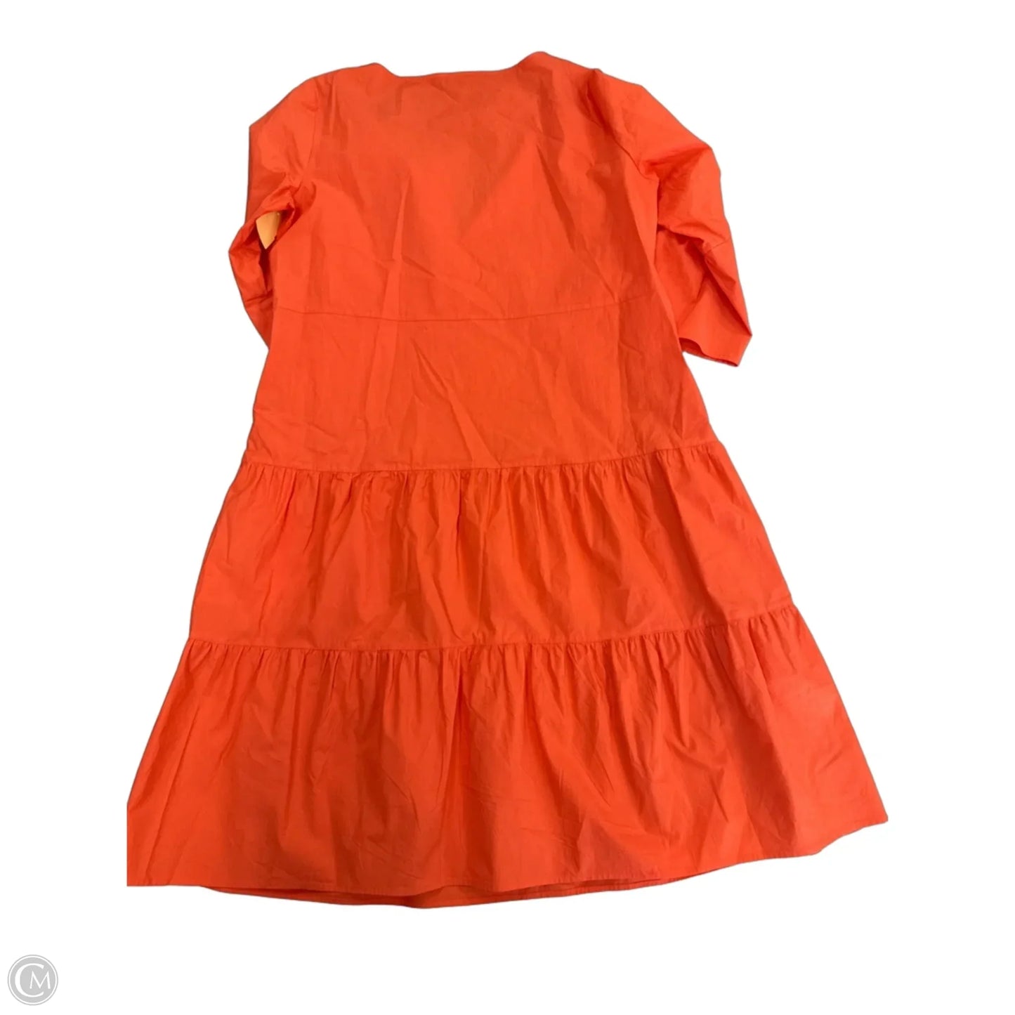 Dress Casual Short By Cmb In Orange, Size: S