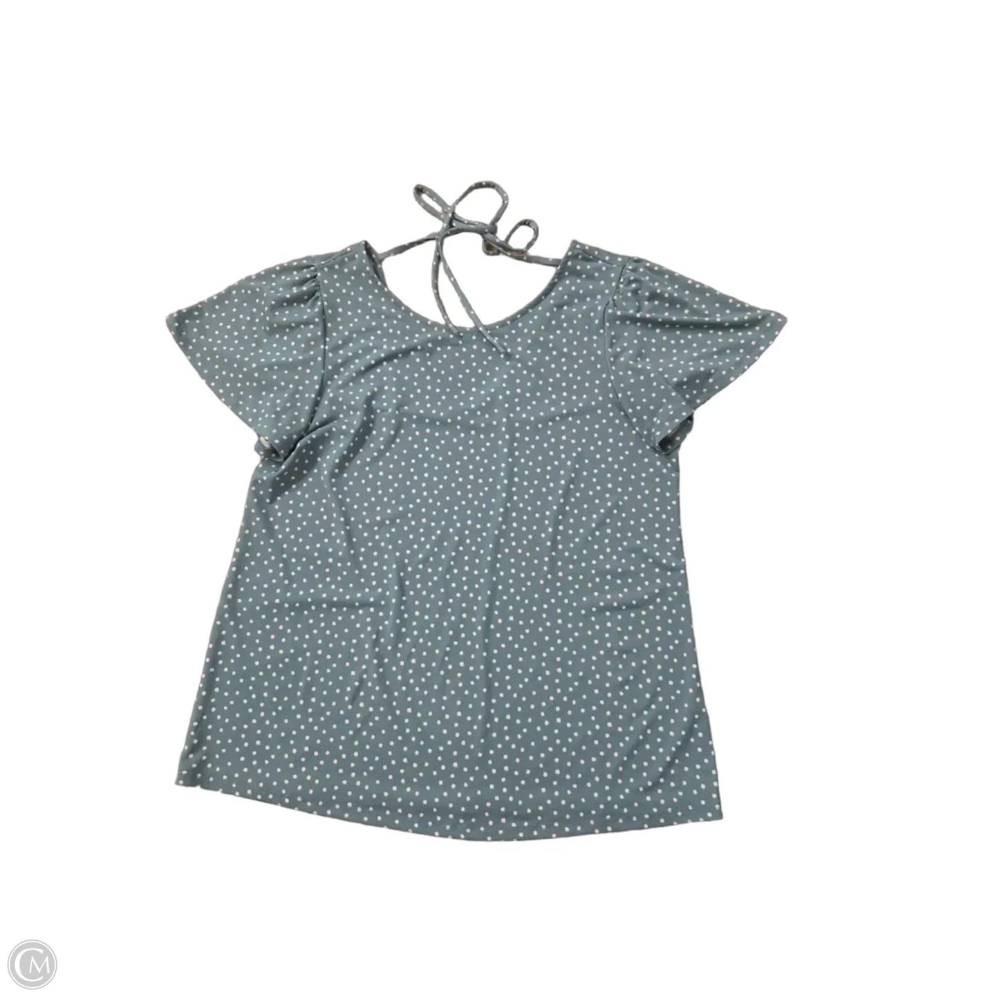 Top Short Sleeve By Gilli In Green, Size: S