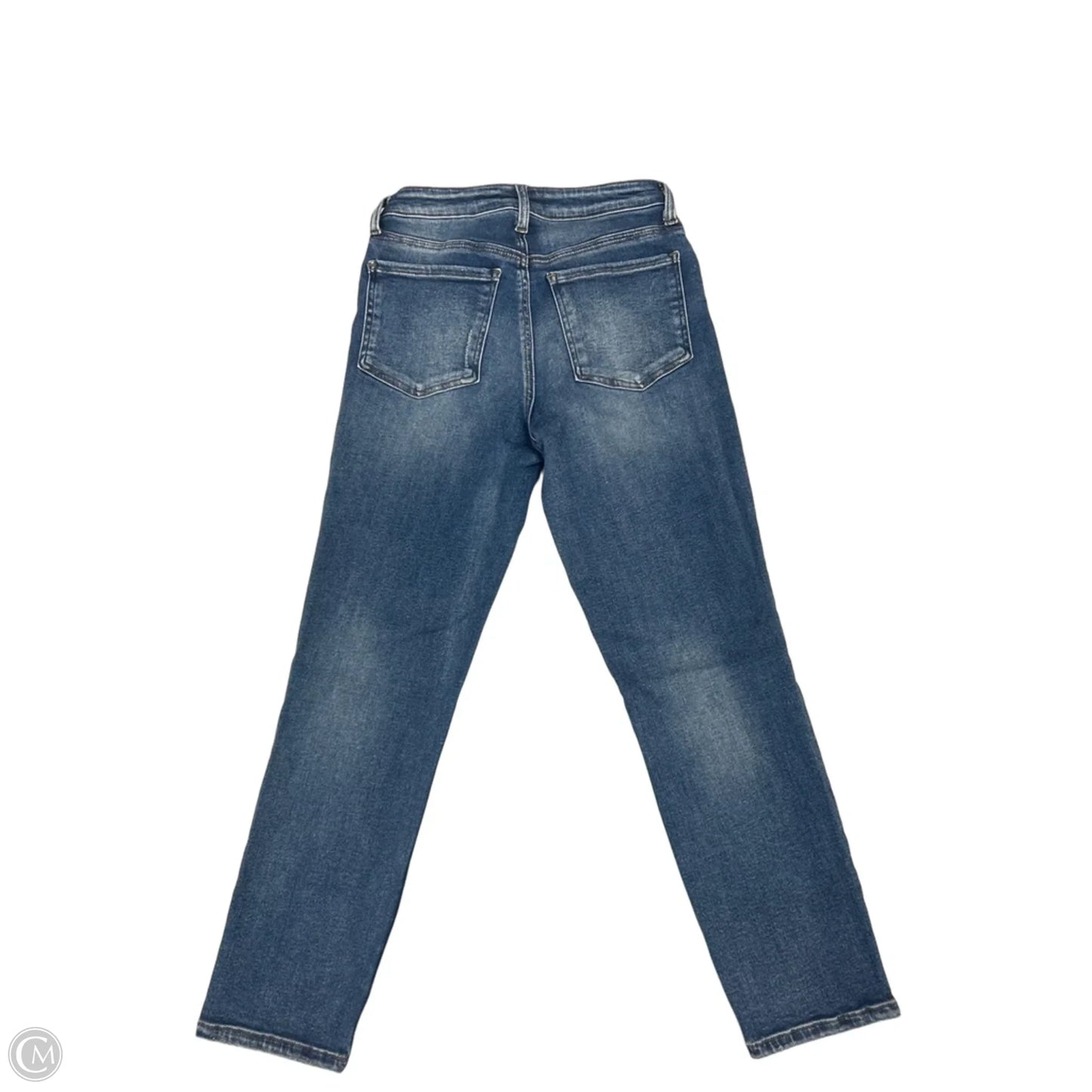 Jeans Straight By Kut In Blue Denim, Size: 4