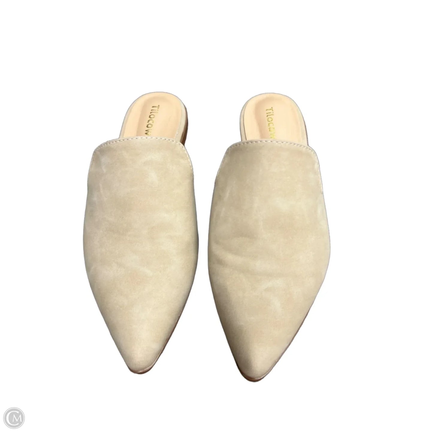 Shoes Flats By Cmc In Beige, Size: 7.5