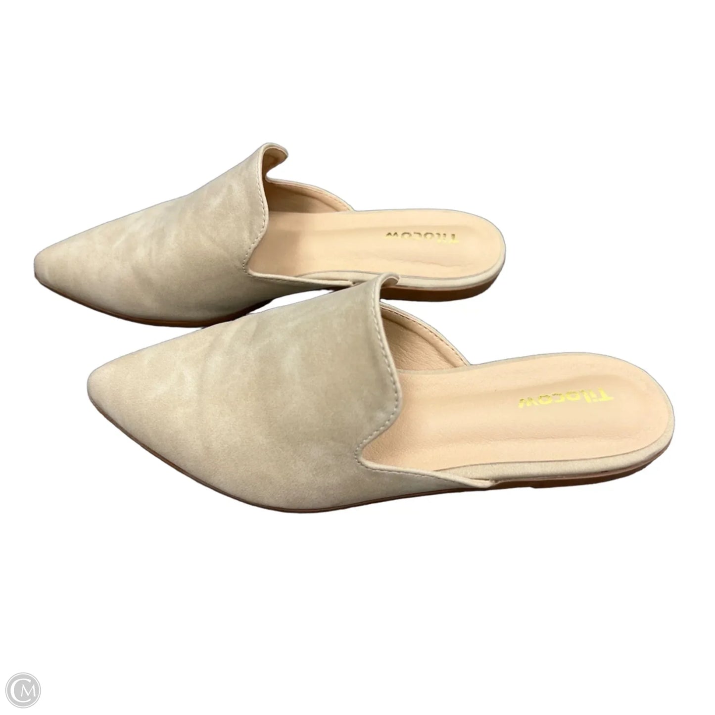 Shoes Flats By Cmc In Beige, Size: 7.5