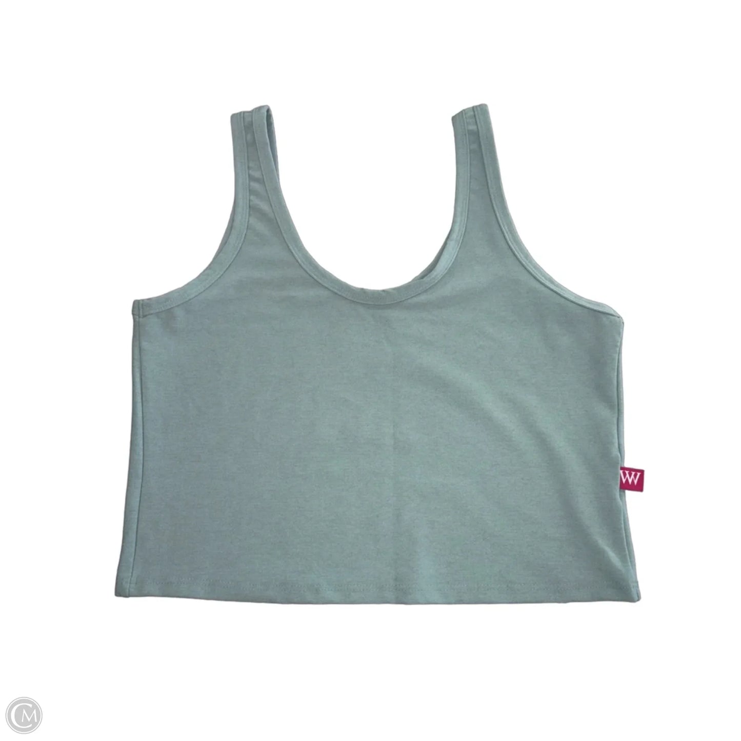 Athletic Tank Top By Cme In Green, Size: M