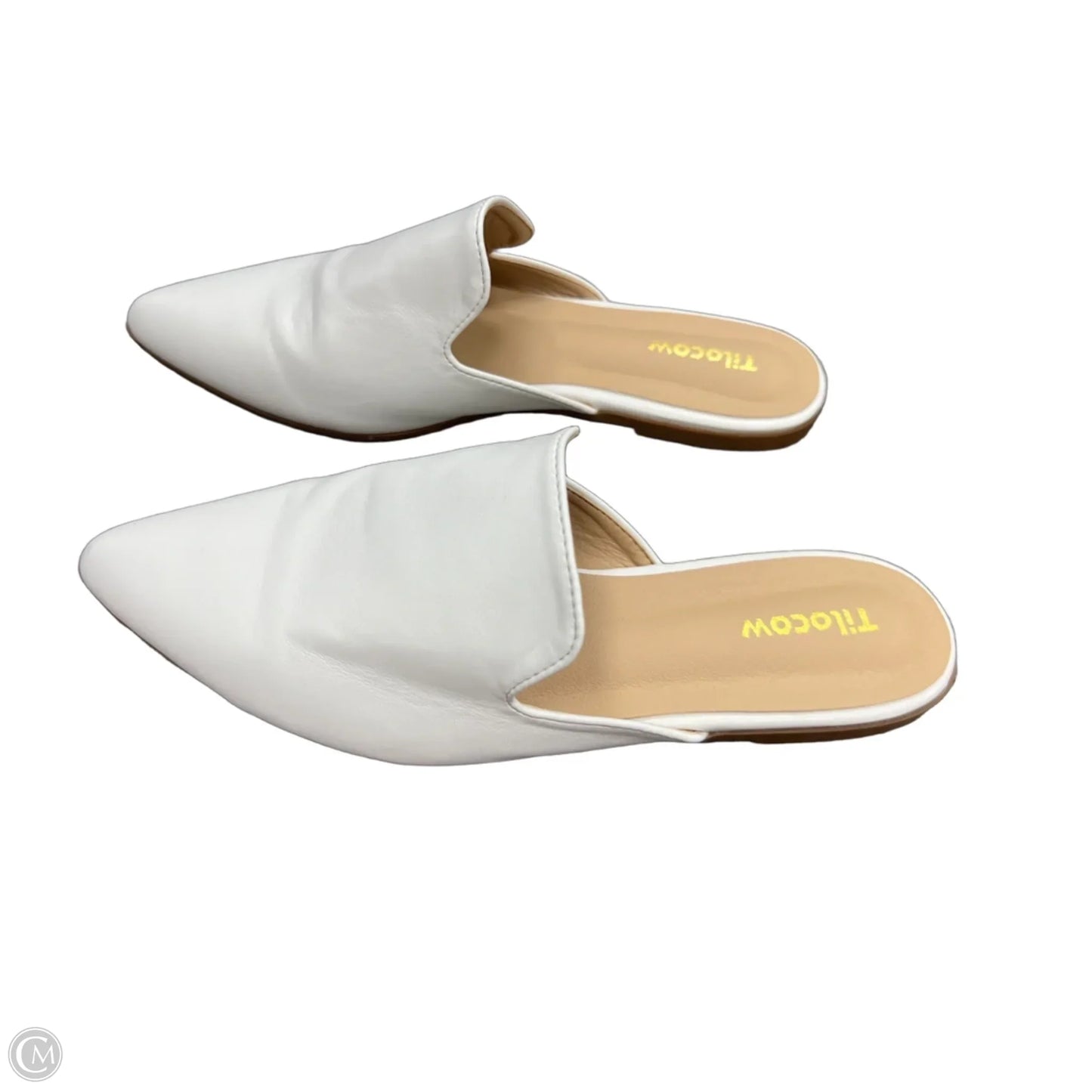 Shoes Flats By Cmc In White, Size: 7.5