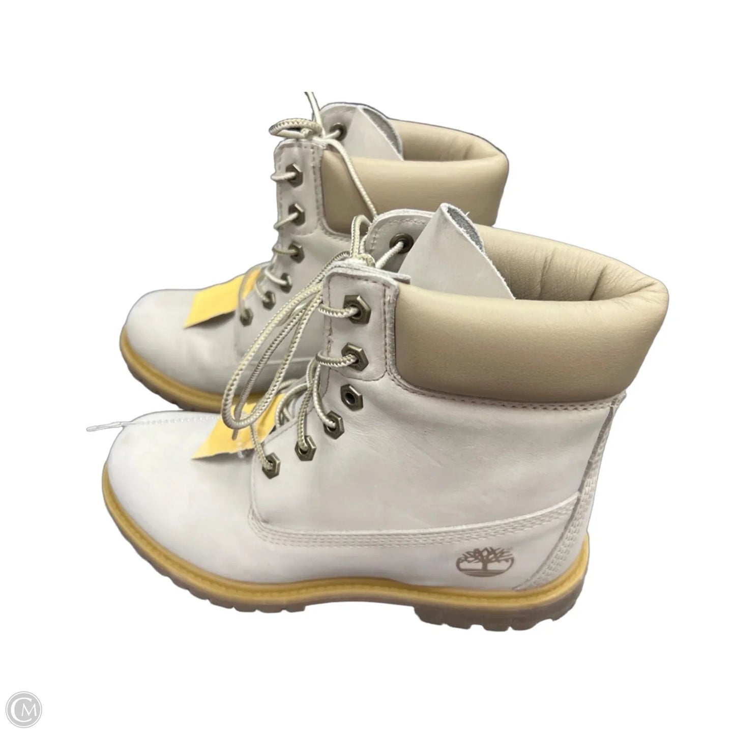 Boots Ankle Flats By Timberland In Tan, Size: 8