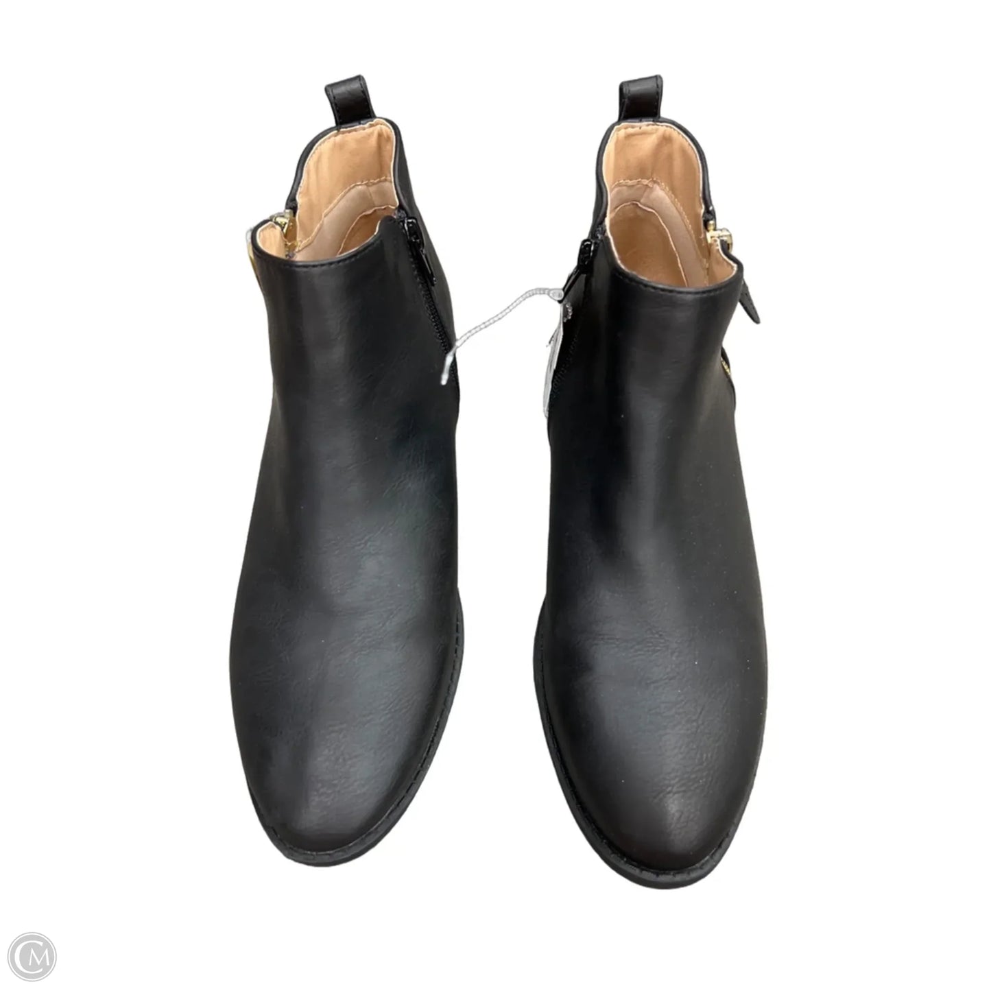 Boots Ankle Flats By Cme In Black, Size: 8