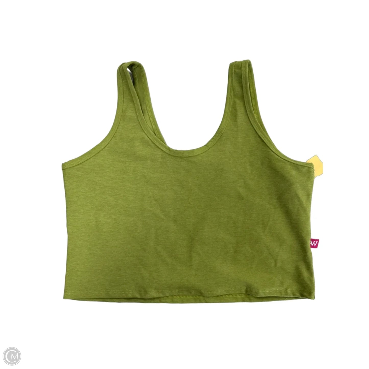 Athletic Tank Top By Cme In Green, Size: M
