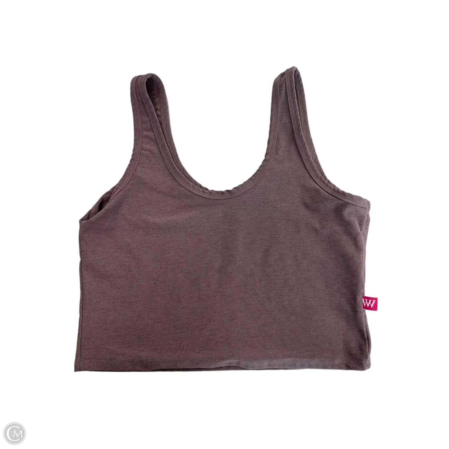 Athletic Tank Top By Cme In Grey, Size: M