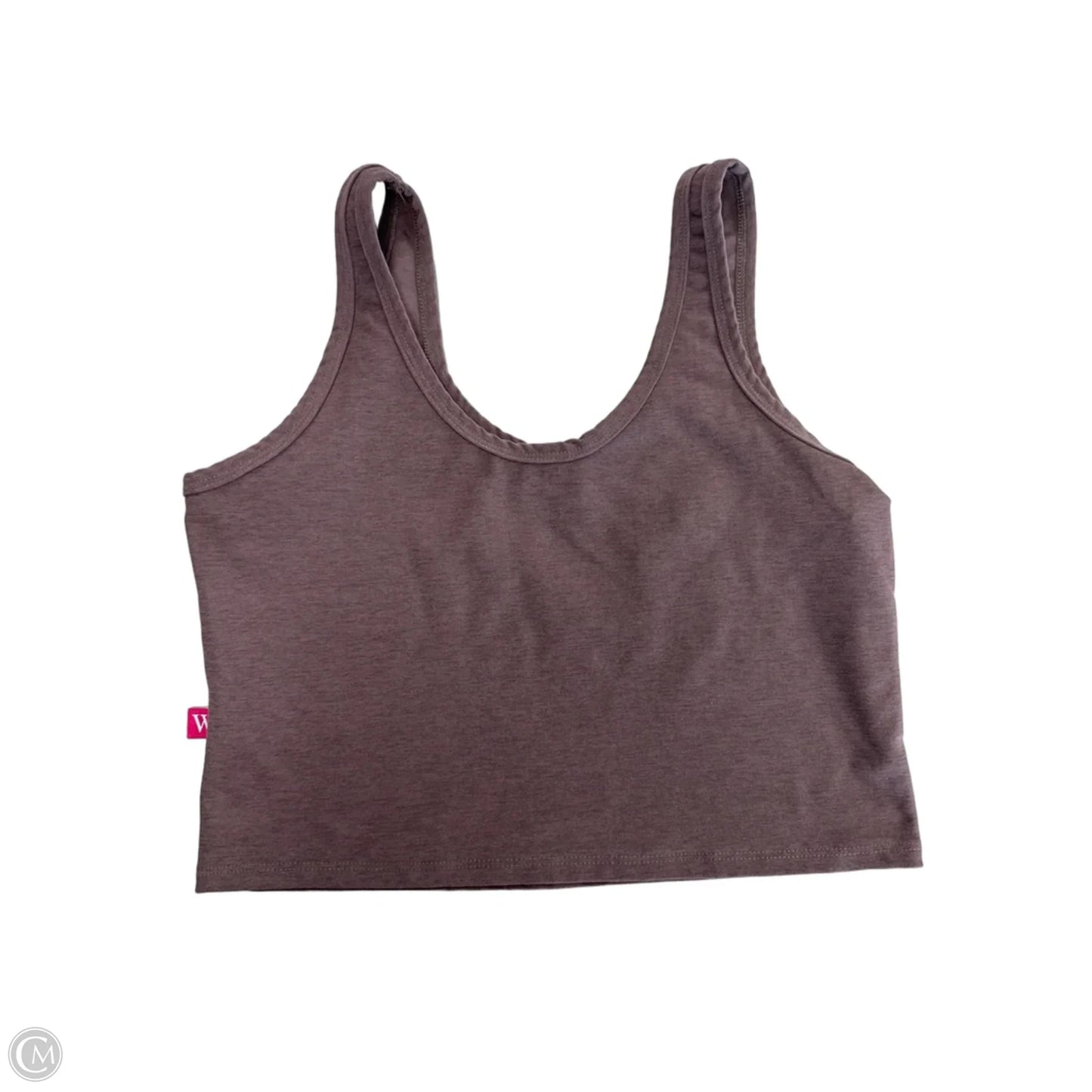 Athletic Tank Top By Cme In Grey, Size: M