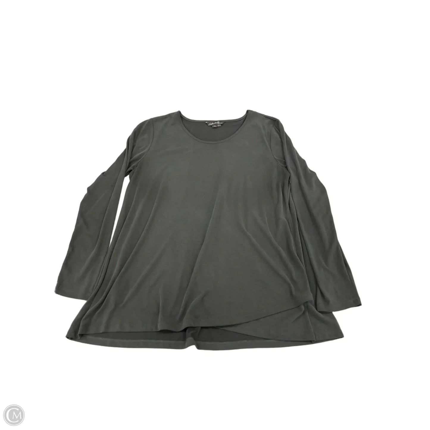 Top Long Sleeve By Charlie B In Black, Size: L
