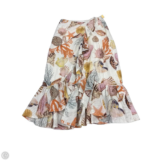 Skirt Maxi By Maeve In Multi-colored, Size: L