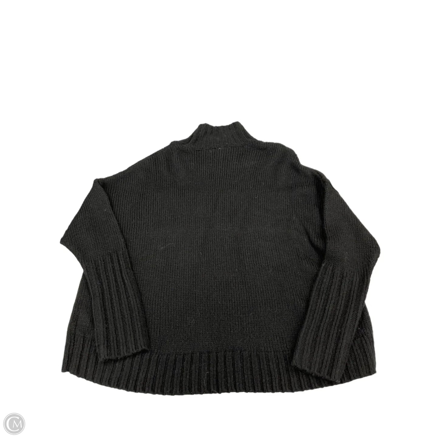 Sweater By Elan In Black, Size: L