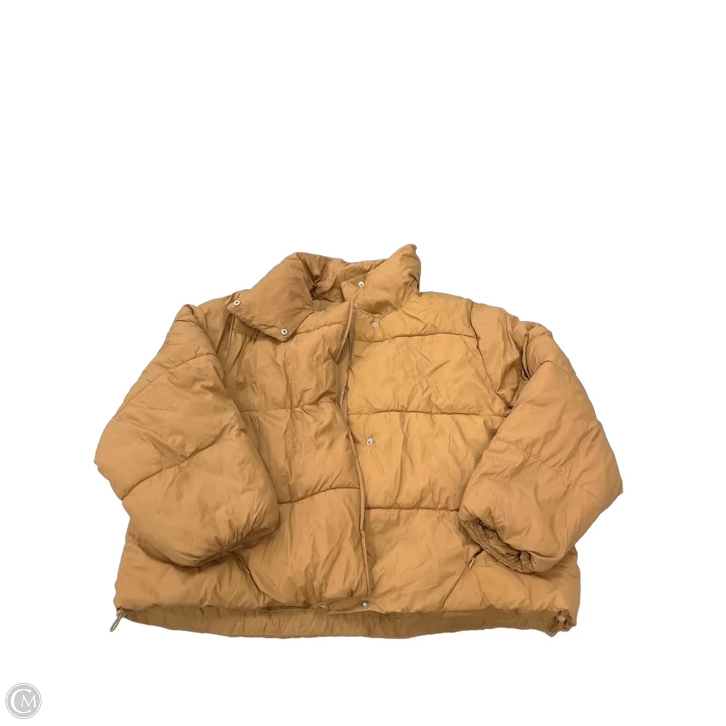 Coat Puffer & Quilted By A New Day In Tan, Size: 1x