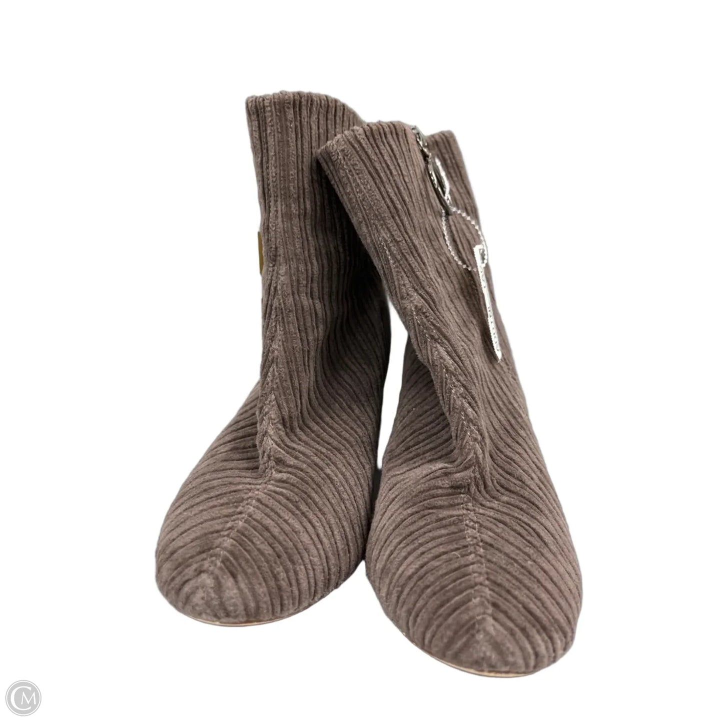 Boots Ankle Heels By Cme In Brown, Size: 7