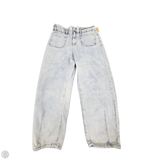 Jeans Straight By Zara In Blue Denim, Size: 10