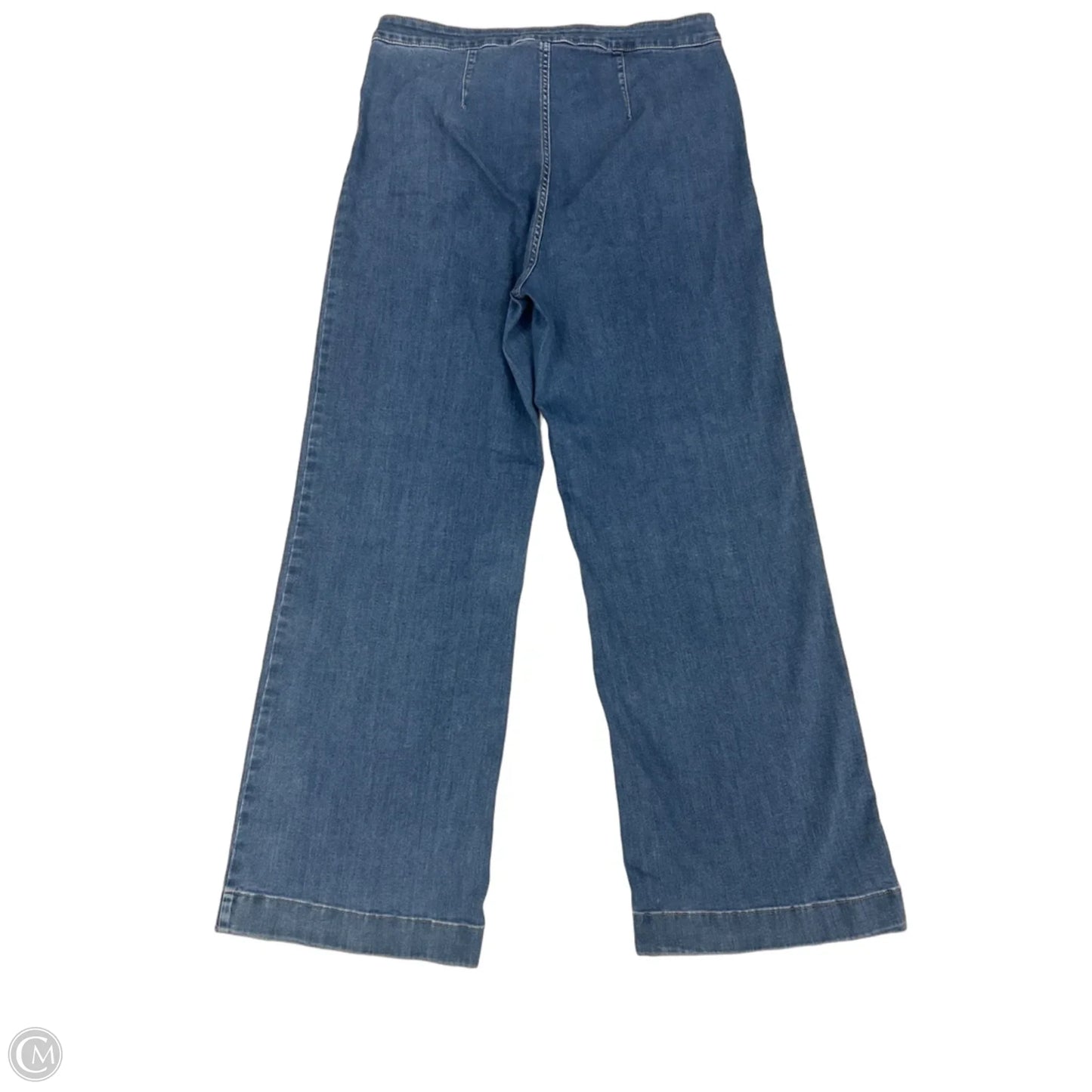 Jeans Wide Leg By Lc Lauren Conrad In Blue Denim, Size: 16