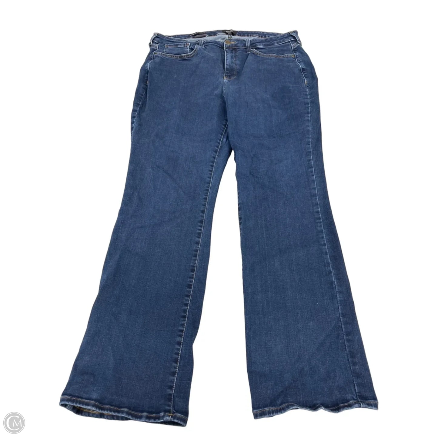 Jeans Boot Cut By Not Your Daughters Jeans In Blue Denim, Size: 18w