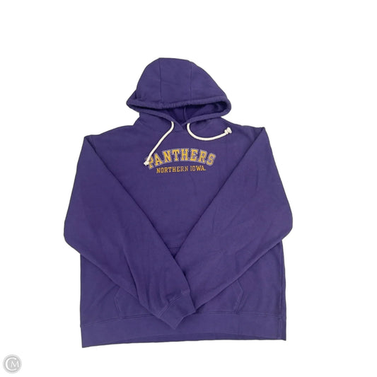 Sweatshirt Hoodie By Cme In Purple, Size: Xl