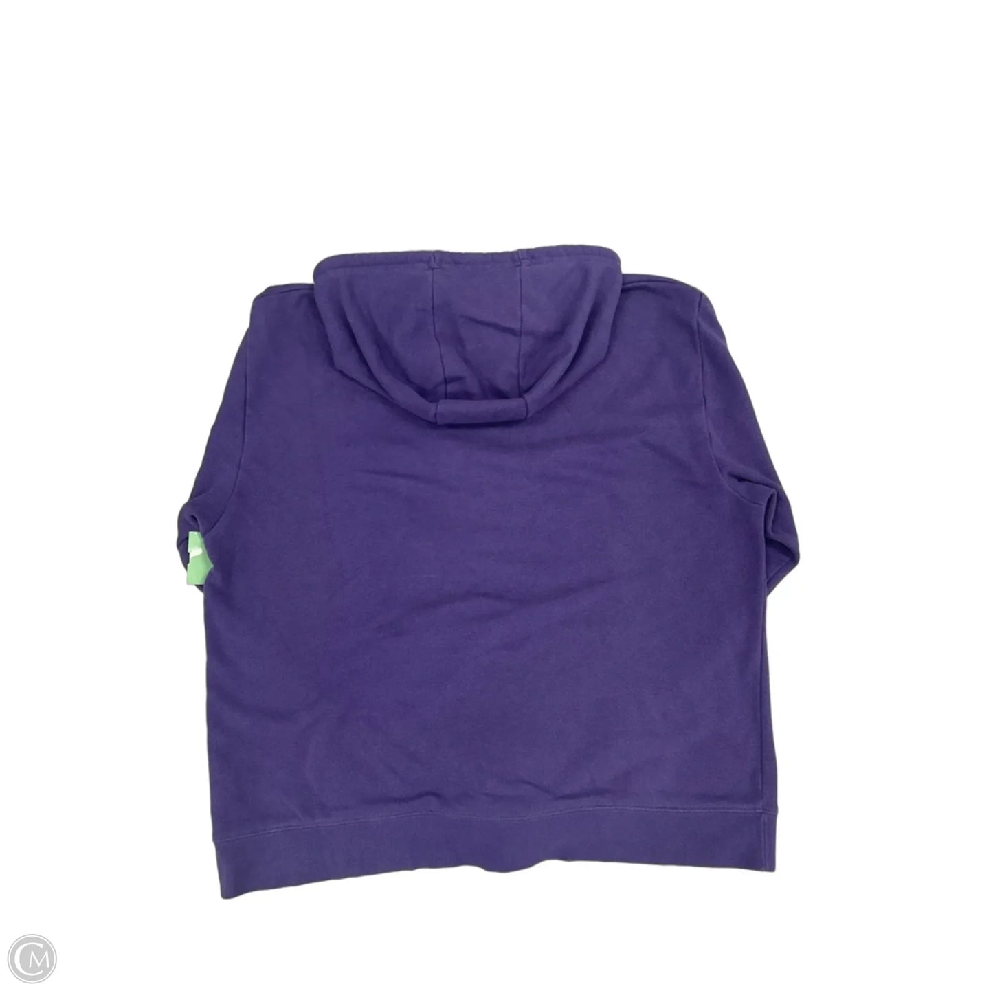 Sweatshirt Hoodie By Cme In Purple, Size: Xl