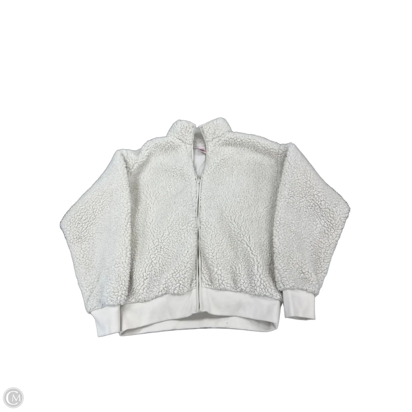 Jacket Faux Fur & Sherpa By Victorias Secret In White, Size: Xs