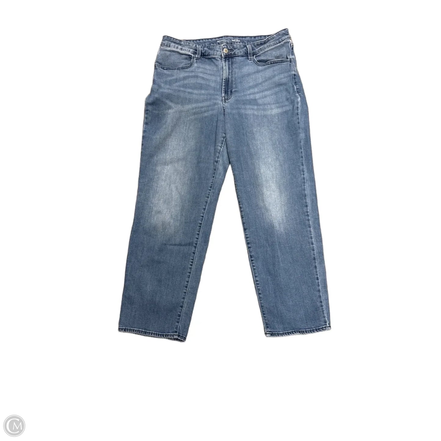 Jeans Wide Leg By Old Navy In Blue Denim, Size: 16