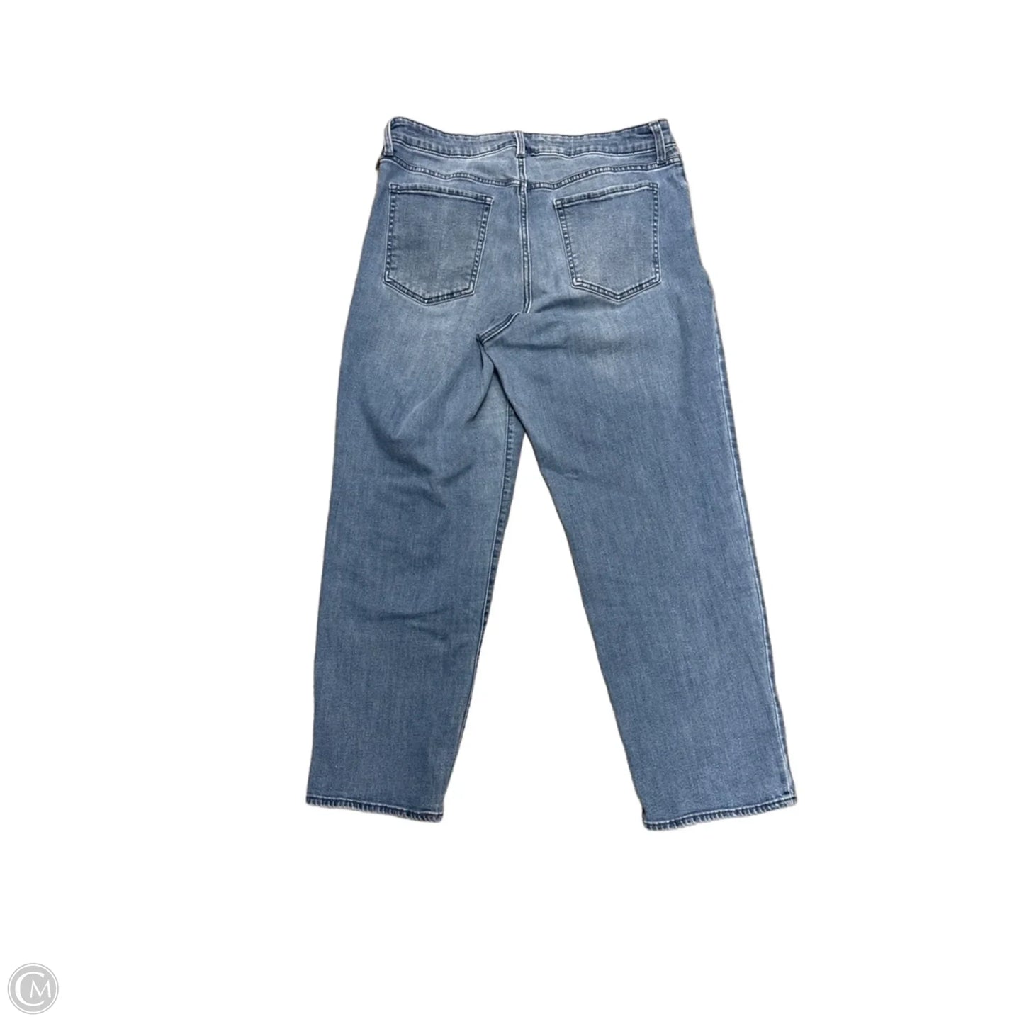 Jeans Wide Leg By Old Navy In Blue Denim, Size: 16