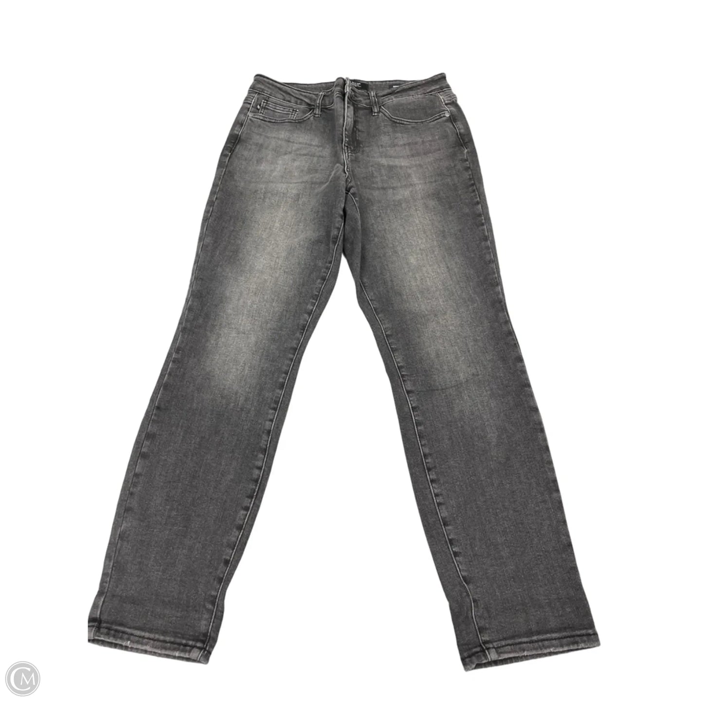 Jeans Boyfriend By Judy Blue In Black Denim, Size: 8