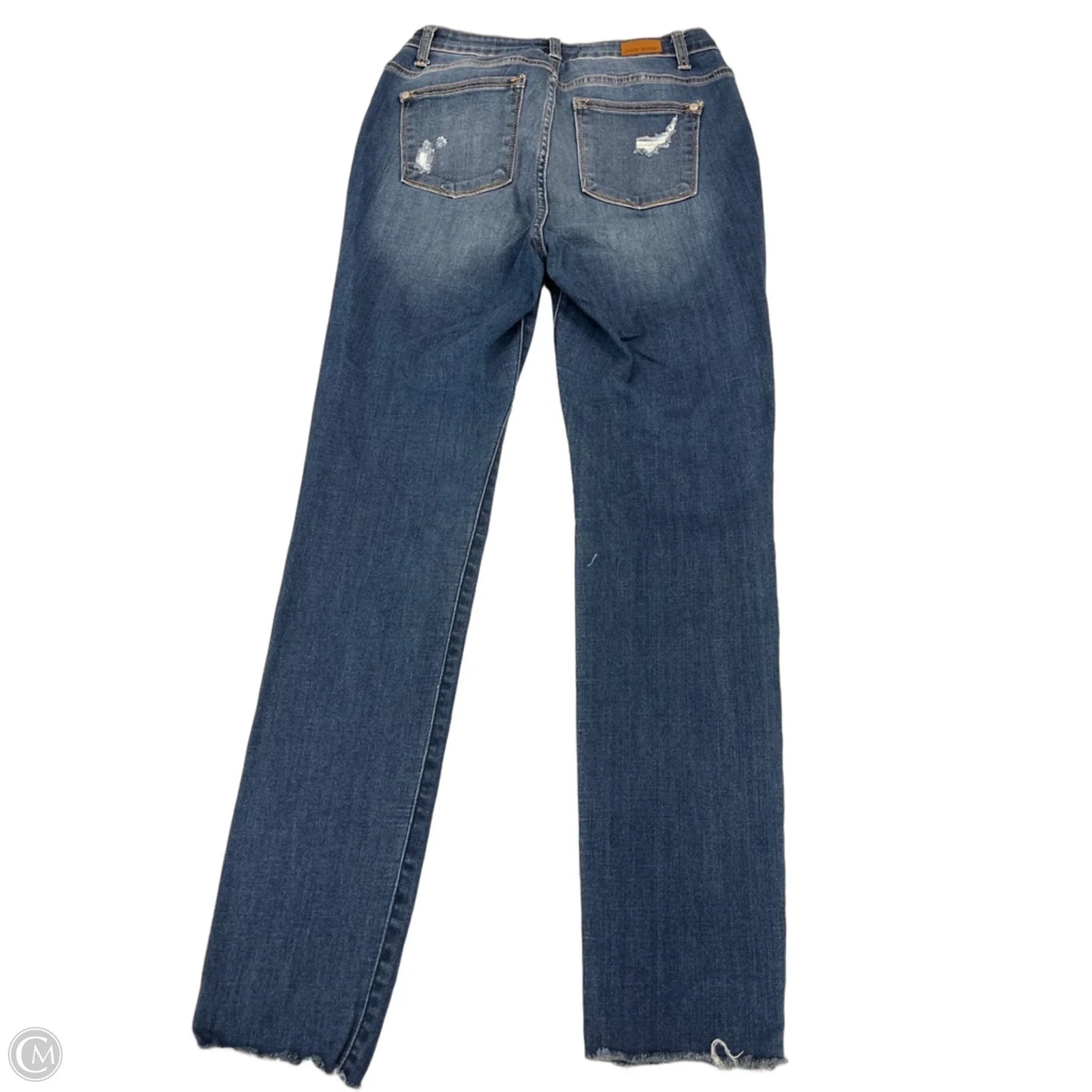 Jeans Skinny By Judy Blue In Blue Denim, Size: 8