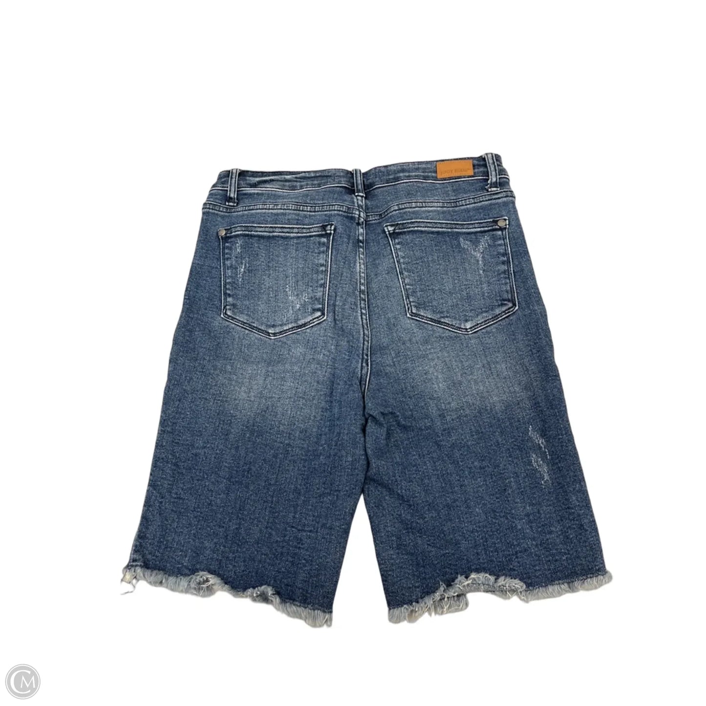 Shorts By Judy Blue In Blue Denim, Size: L