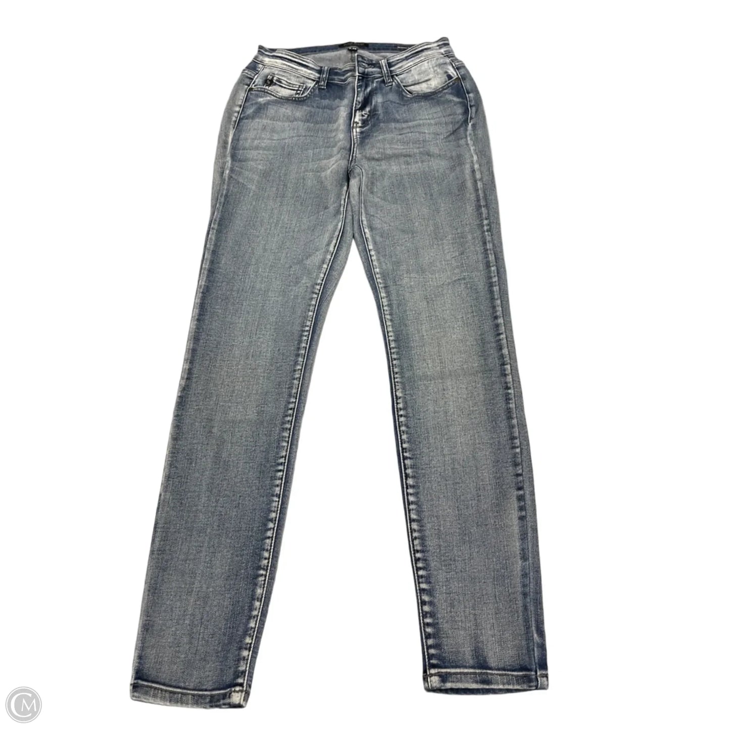 Jeans Skinny By Judy Blue In Blue Denim, Size: 8
