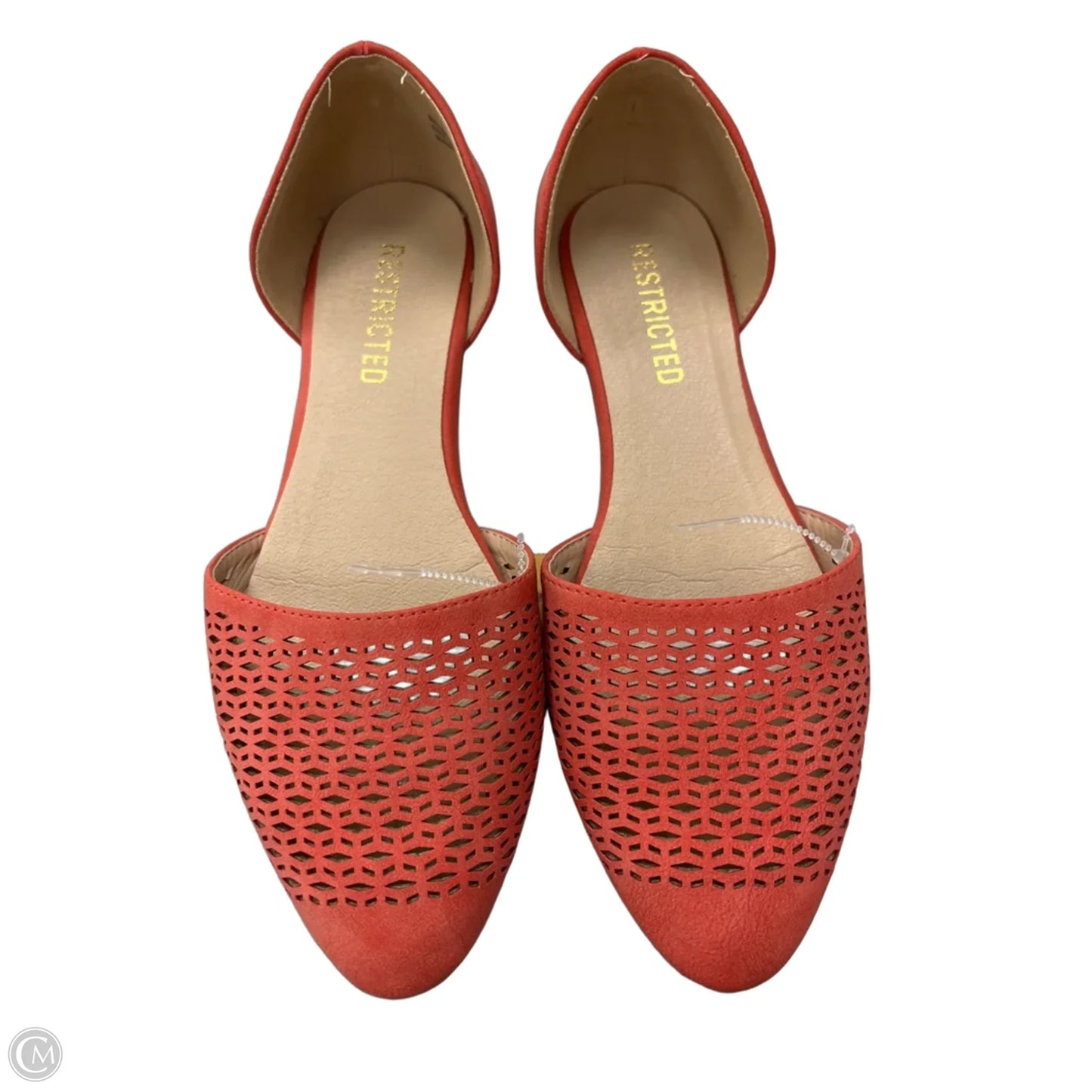 Shoes Flats By Restricted In Coral, Size: 6.5
