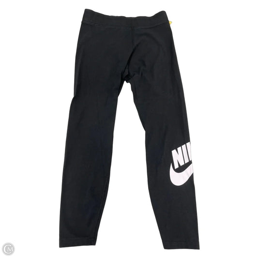 Athletic Pants By Nike In Black, Size: L