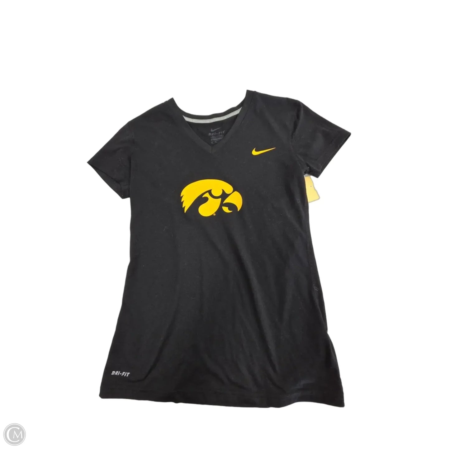 Top Short Sleeve By Nike In Black, Size: Xs
