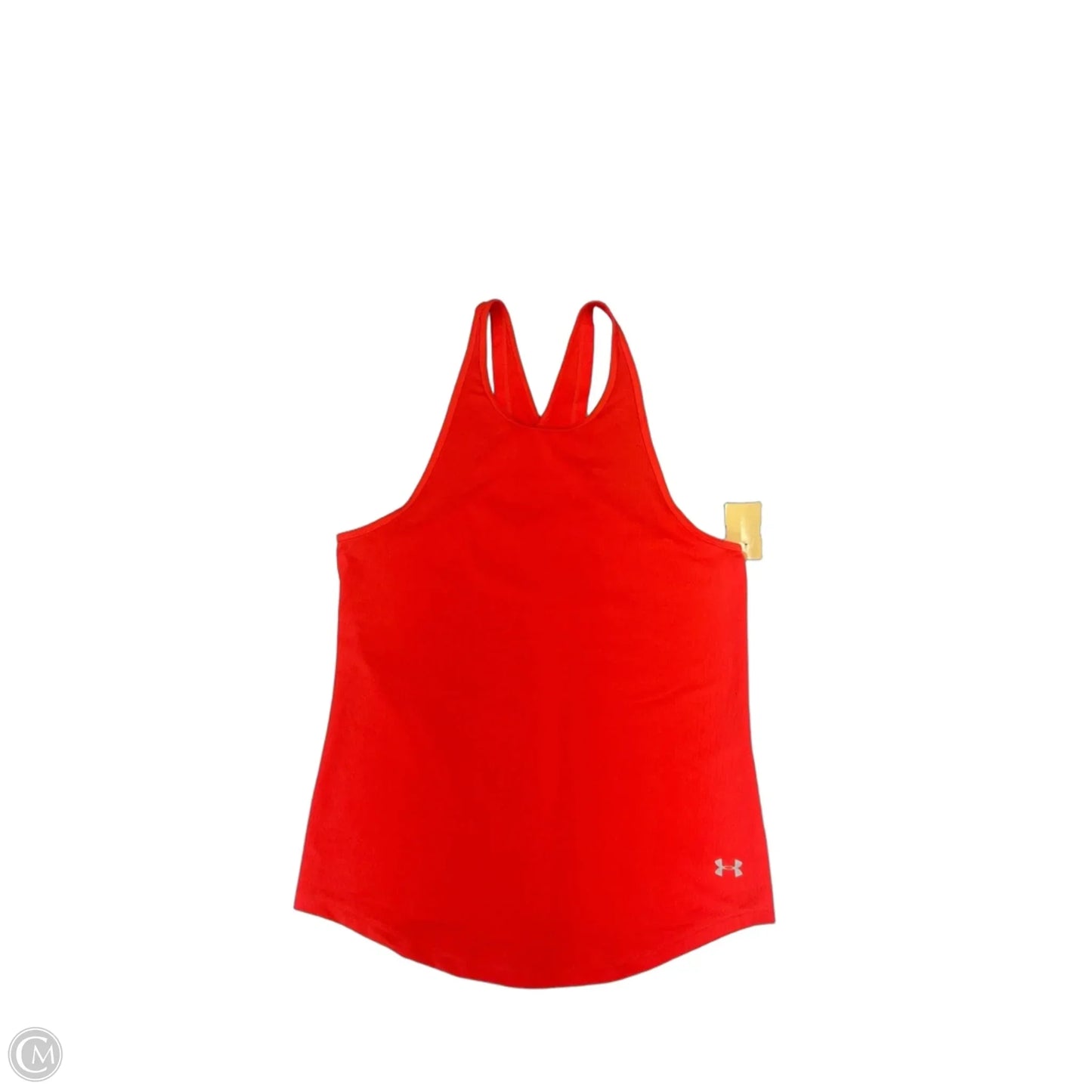 Athletic Tank Top By Under Armour In Orange, Size: Xs