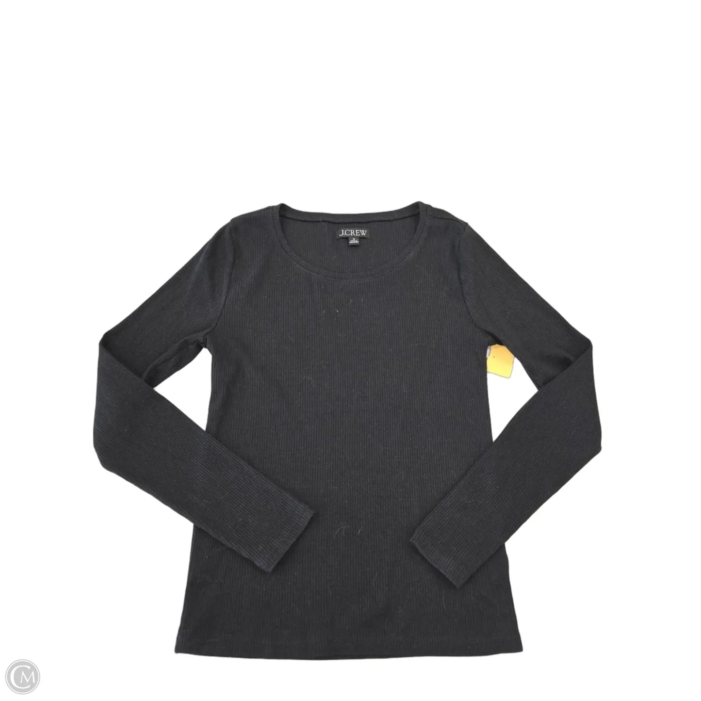 Top Long Sleeve By J. Crew In Black, Size: M