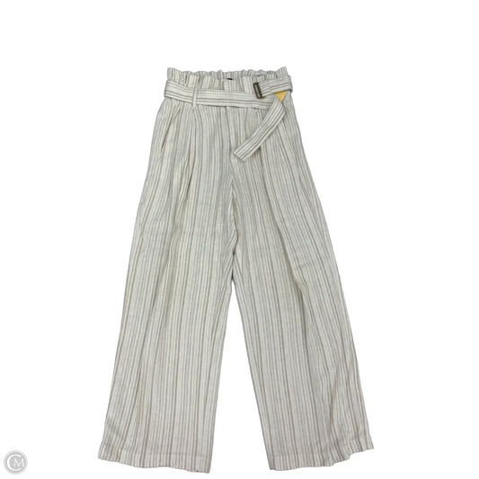 Pants Other By Banana Republic In Tan & White, Size: 0