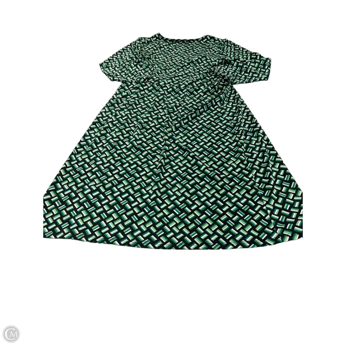Dress Casual Short By Loft In Black & Green, Size: S