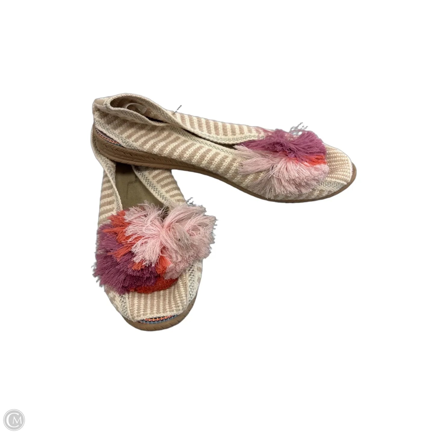 Shoes Flats By Cmc In Beige, Size: 9