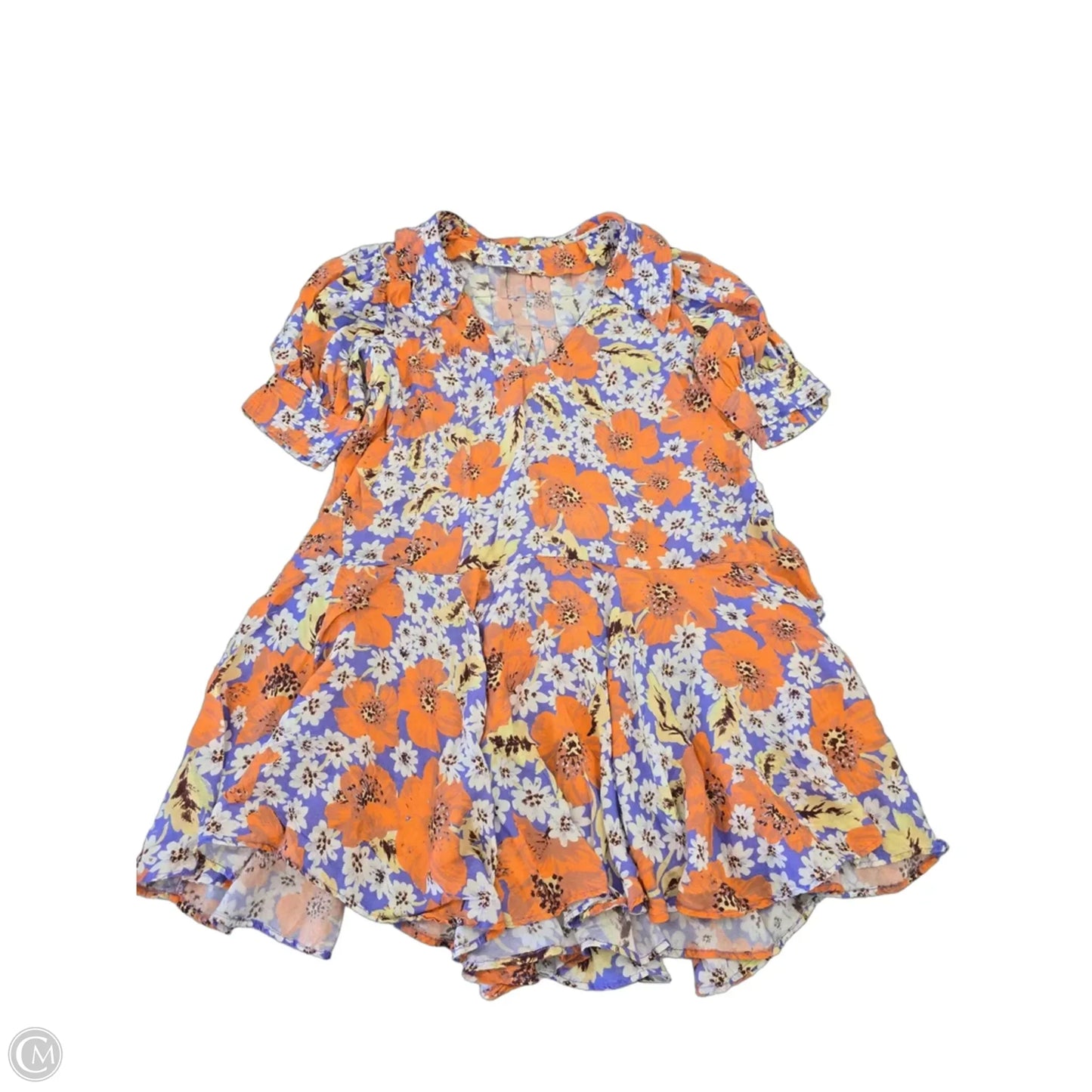 Dress Casual Short By Free People In Floral Print, Size: L