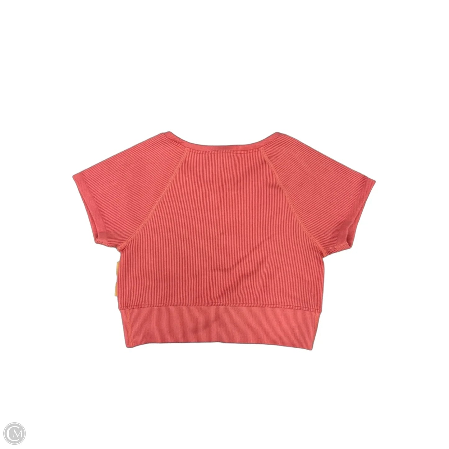 Athletic Top Short Sleeve By Offline In Coral, Size: S