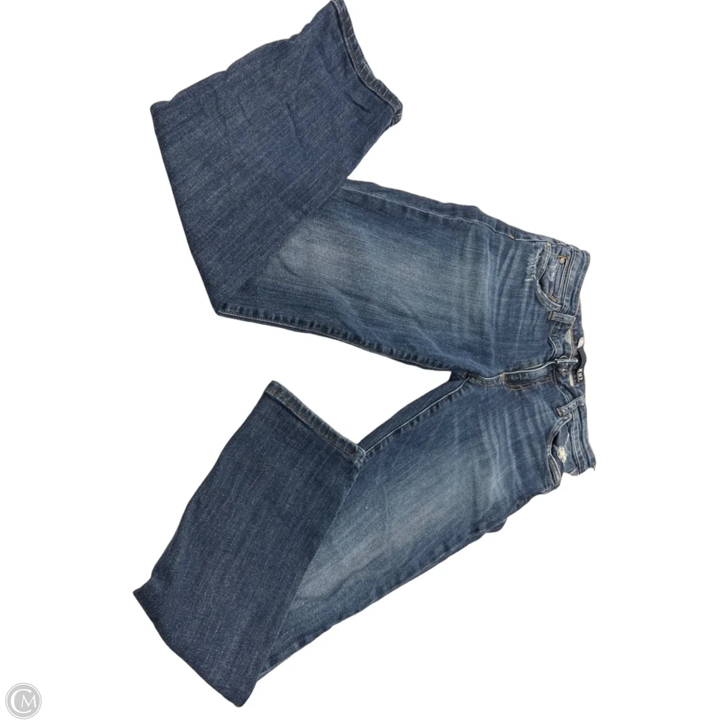 Jeans Straight By Kut In Blue Denim, Size: 4