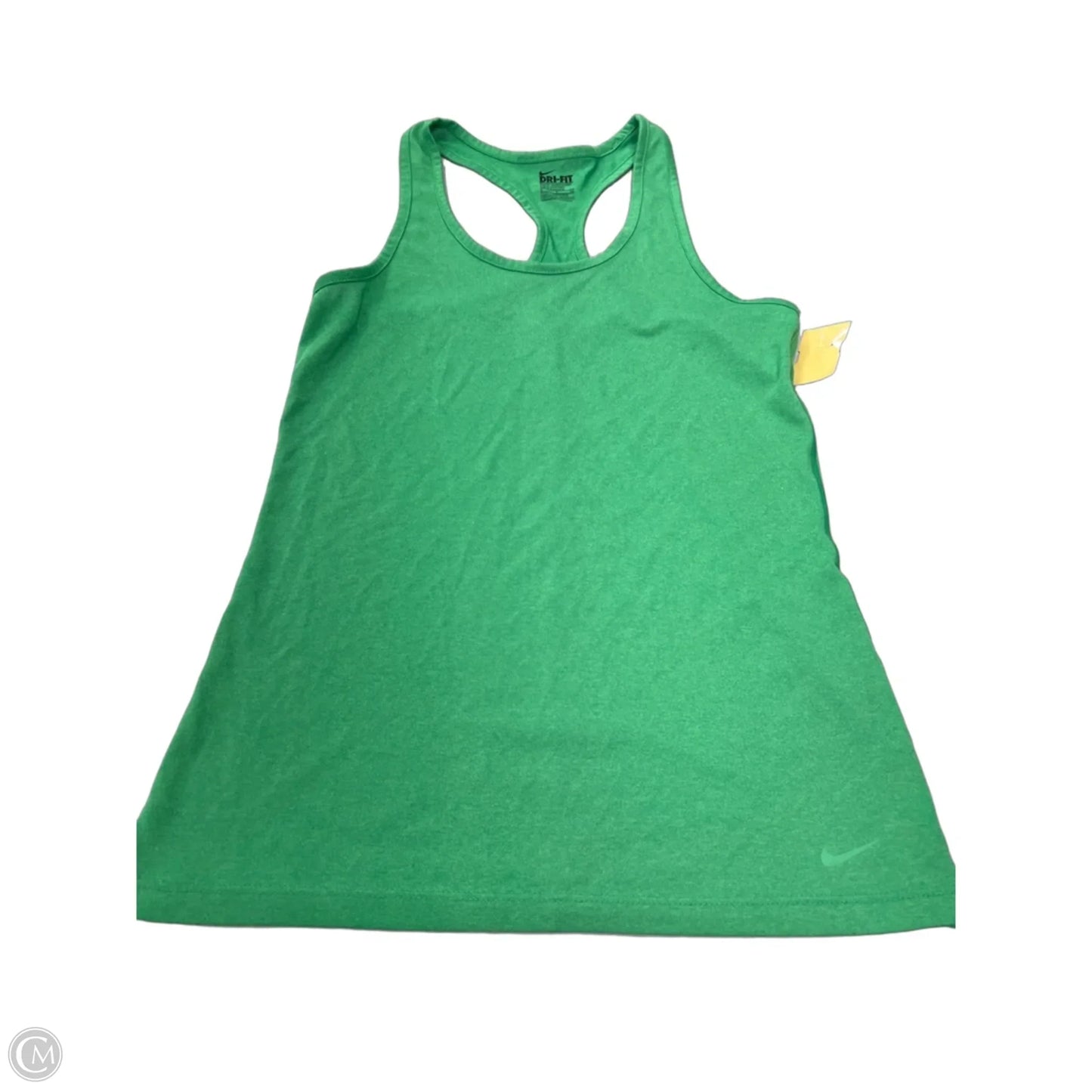 Athletic Tank Top By Nike In Green, Size: S