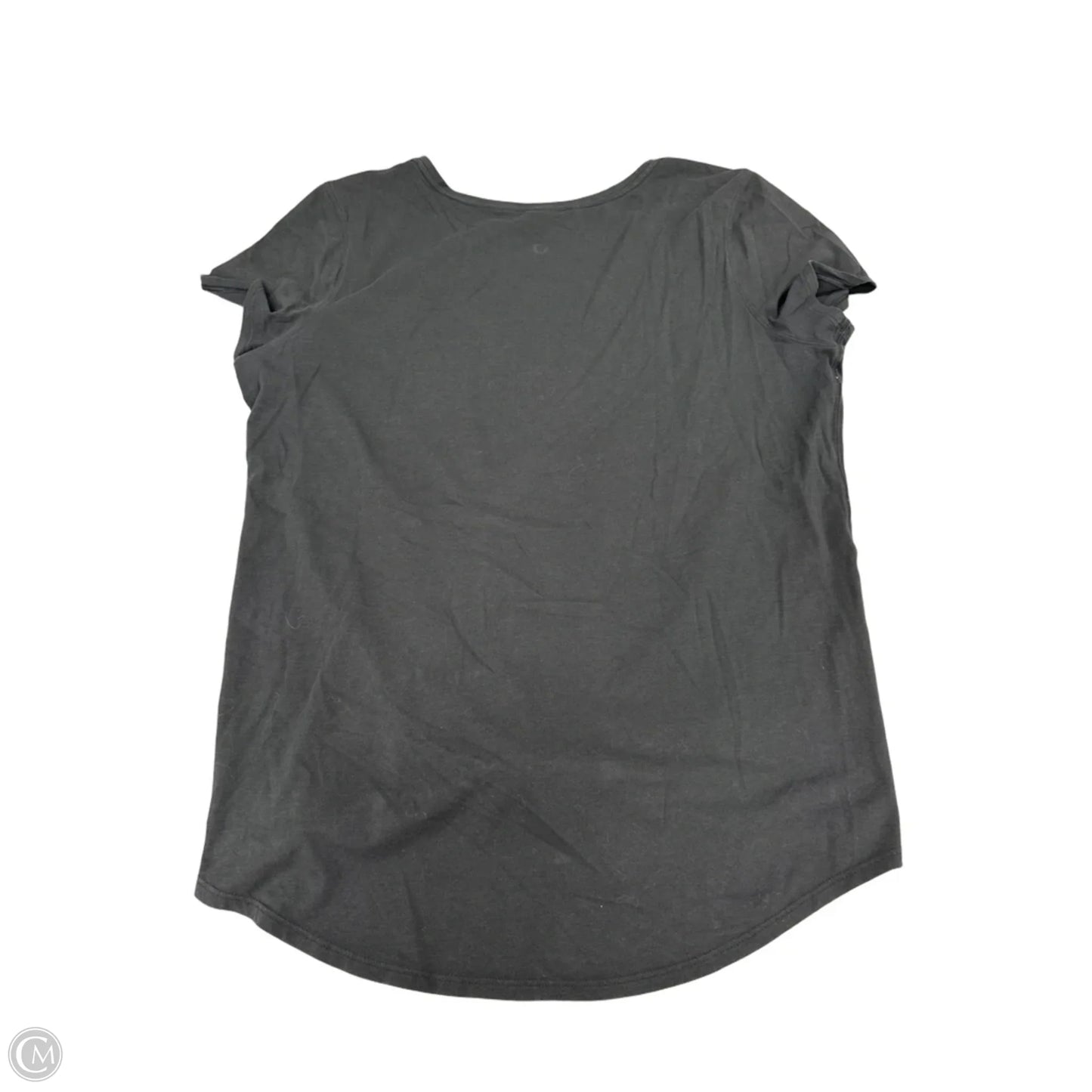 Top Short Sleeve By Lululemon In Black, Size: 12