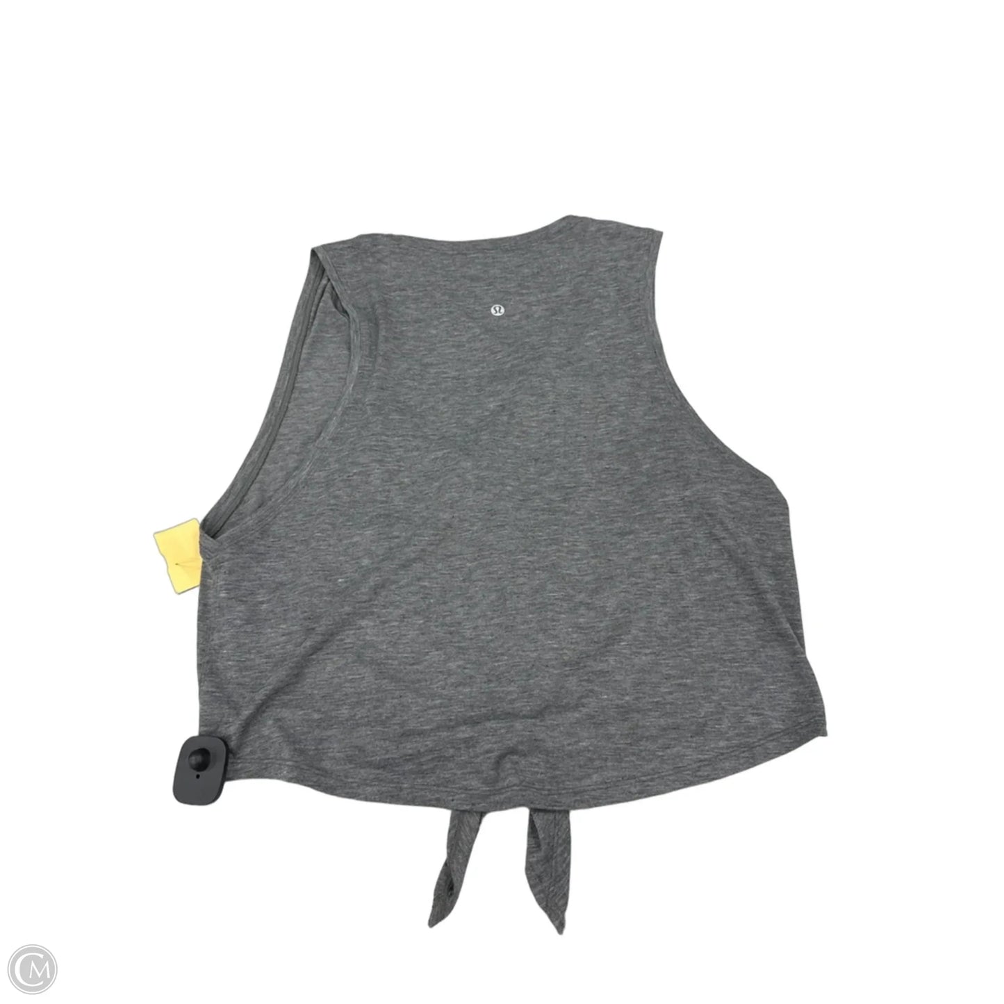 Top Sleeveless By Lululemon In Grey, Size: 12