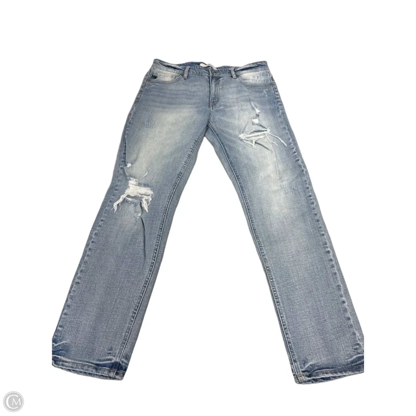 Jeans Straight By Kancan In Blue Denim, Size: 6